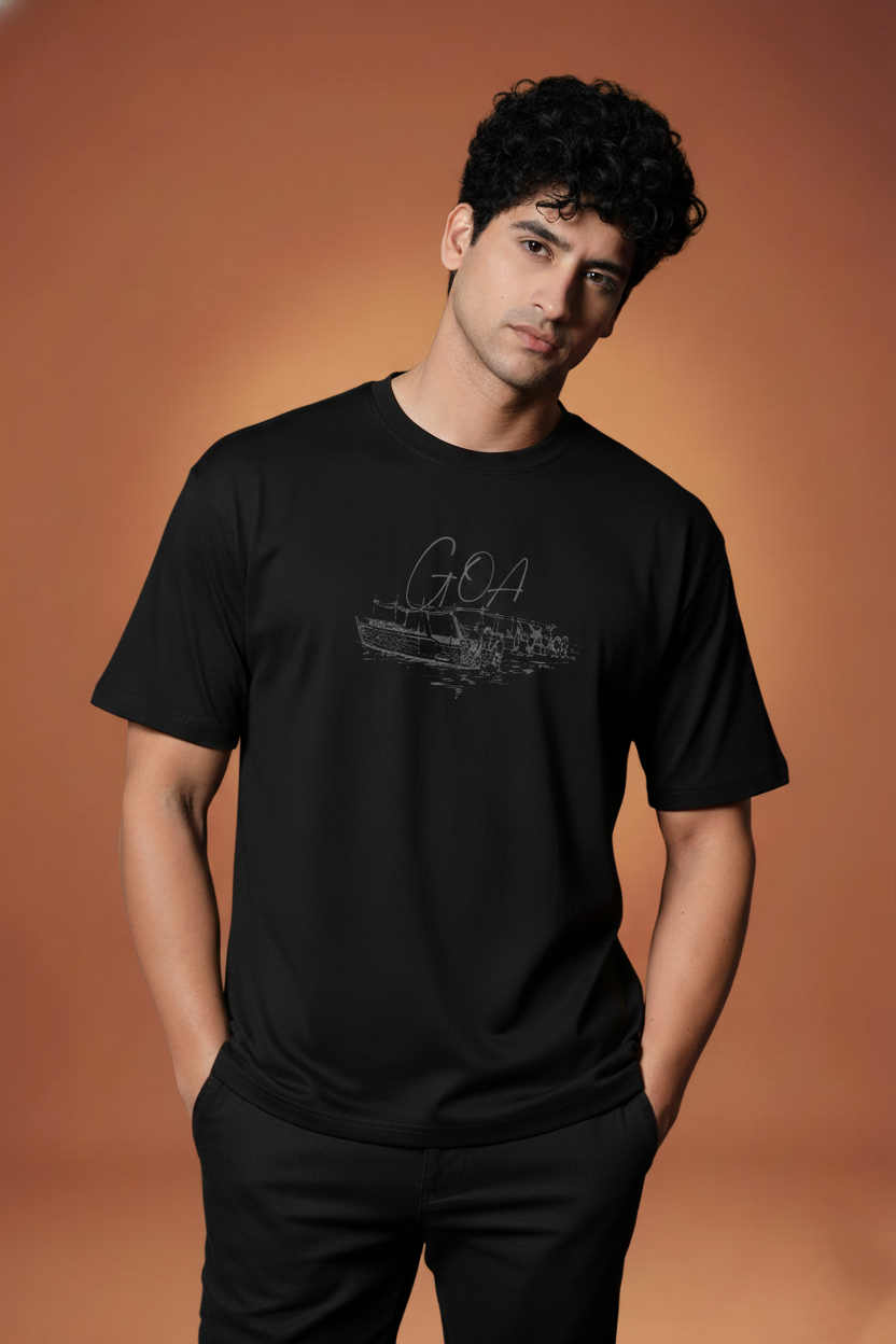 Men Printed Regular Cotton T-Shirt