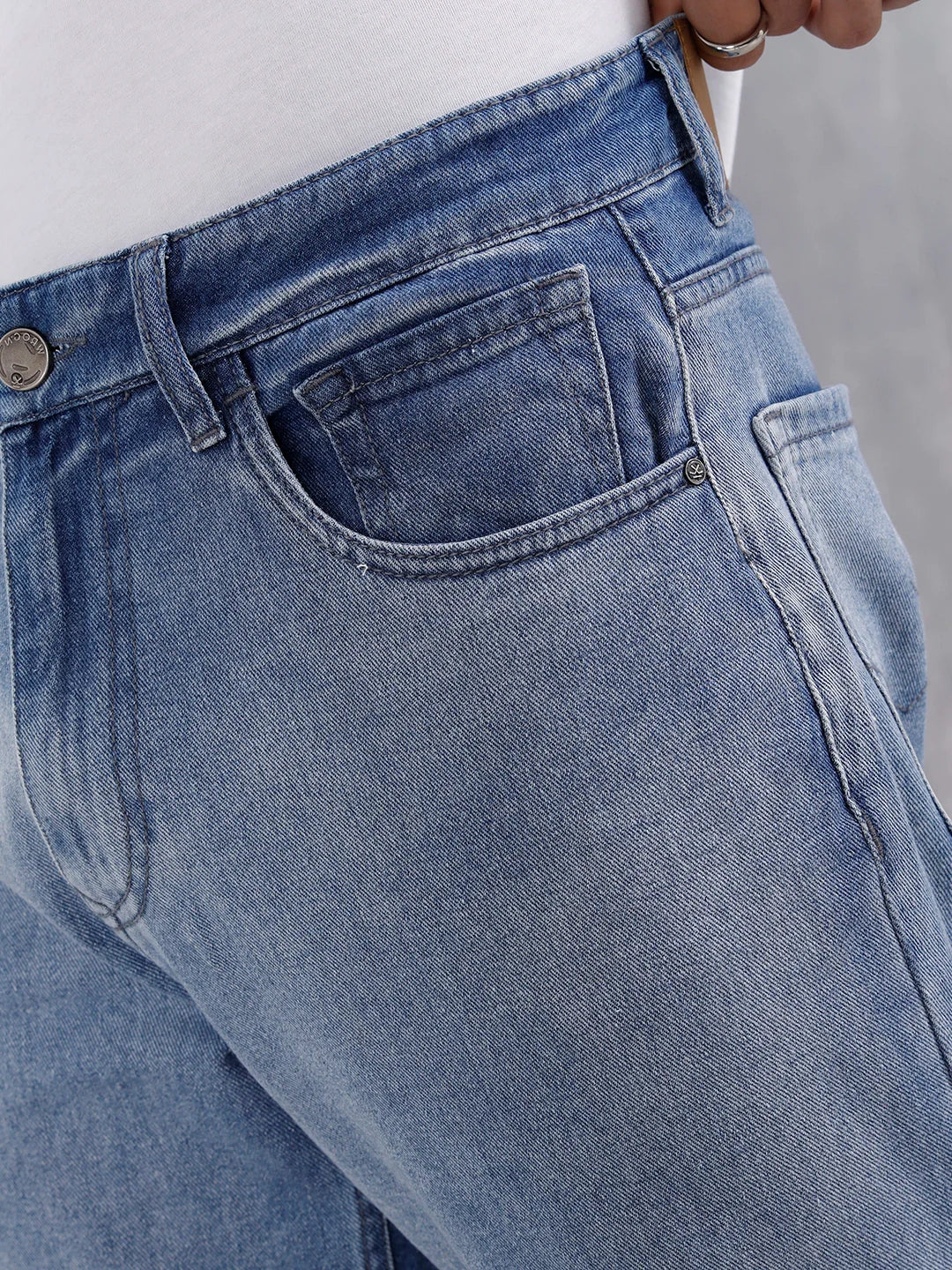 Men's Casual Anti Fit Jeans | Super Stone