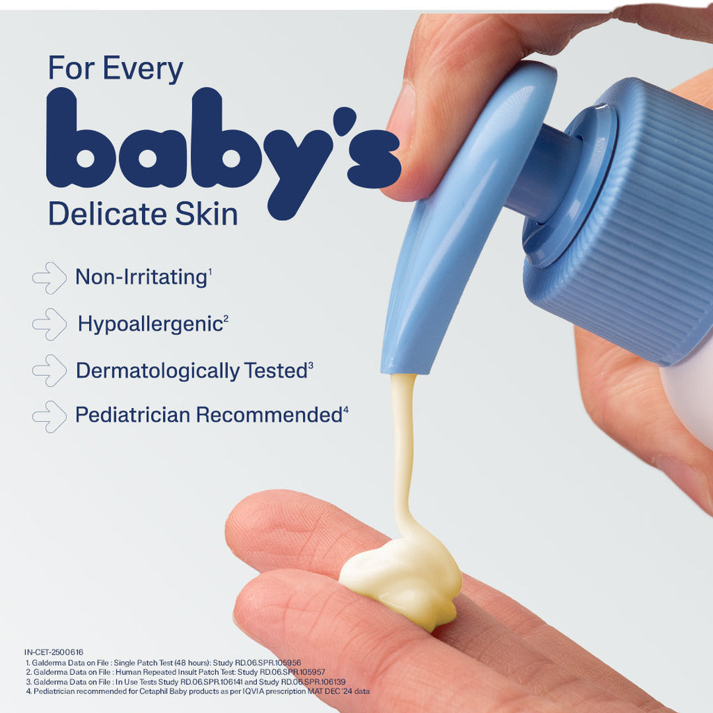 Cetaphil Baby Daily Lotion with Organic Calendula | Dermatologist Tested