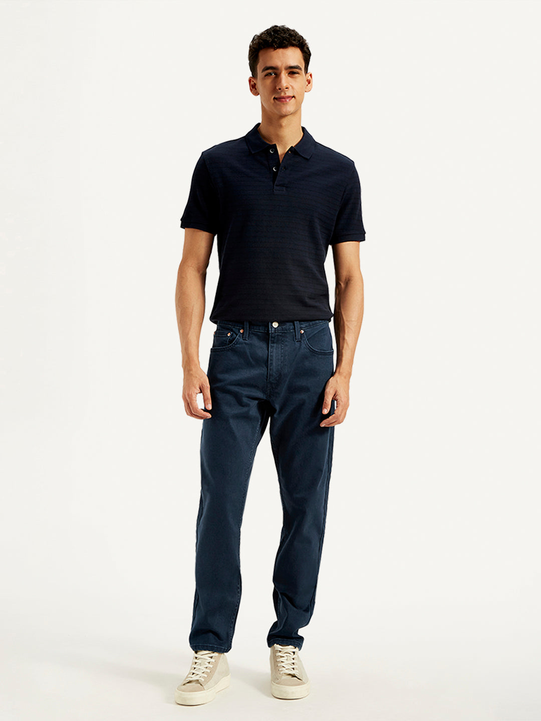 Men's 512 Blue Slim Tapered Fit Mid Rise Jeans