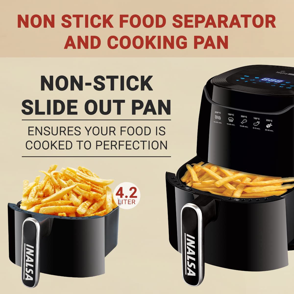 Inalsa Air Fryer Tasty Fry Digital