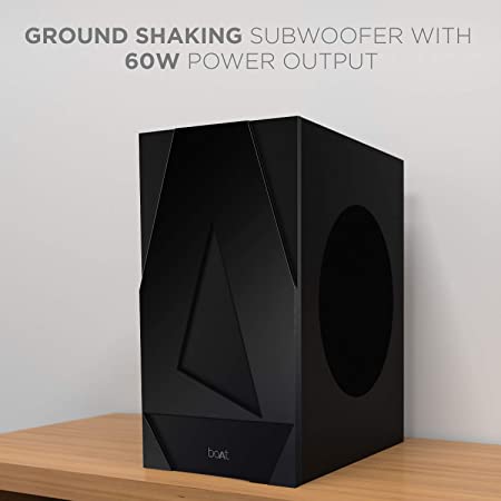 boAt Aavante Bar 1500 | 2.1 Channel Bluetooth Sound Bar, Sleek & Superior Design, 120W RMS Output & 60W RMS subwoofer