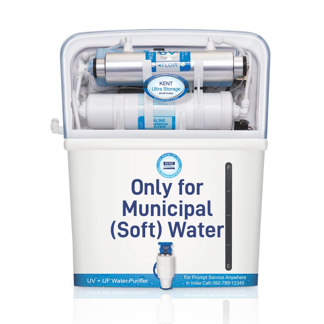 KENT ULTRA STORAGE 8 L UV + UF Water Purifier (Blue)