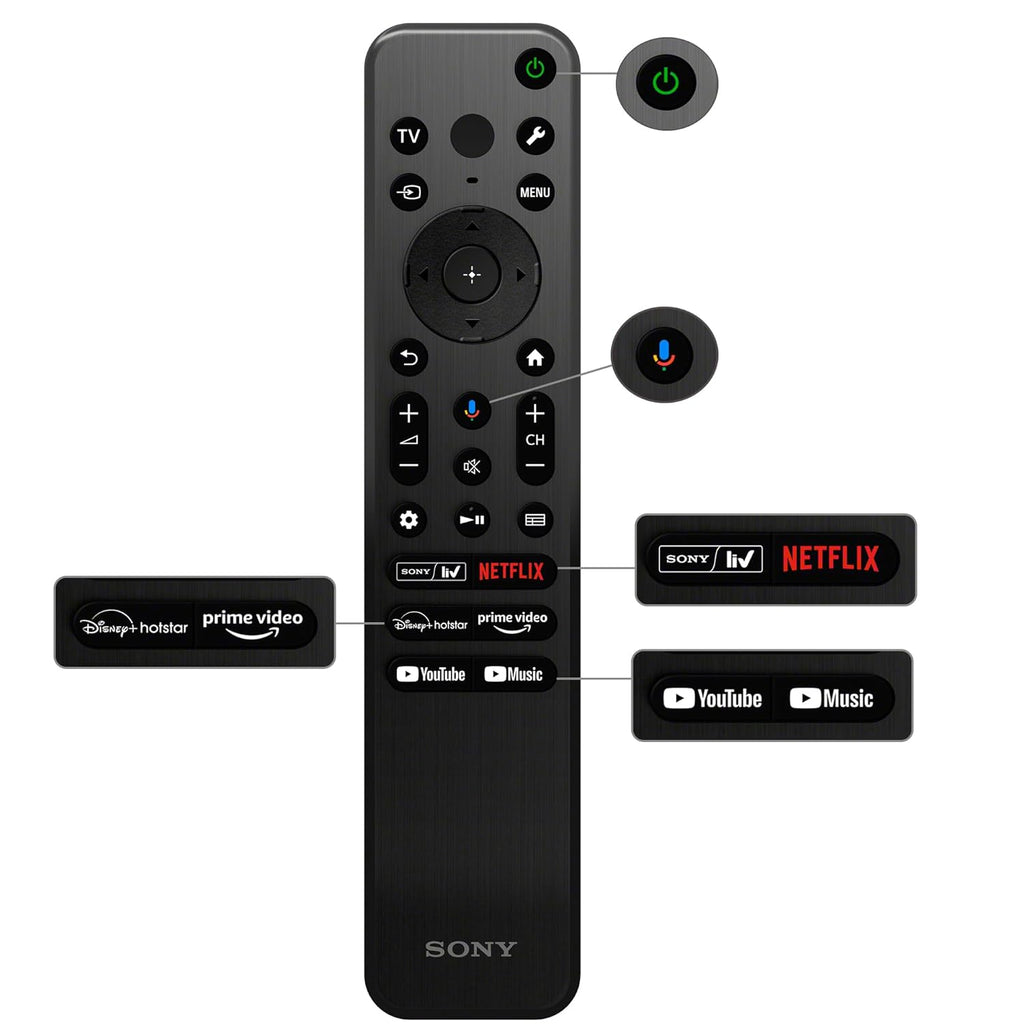 Sony BRAVIA 2 Series 108 cm (43 inches) 4K Ultra HD Smart LED Google TV K-43S20B (Black)