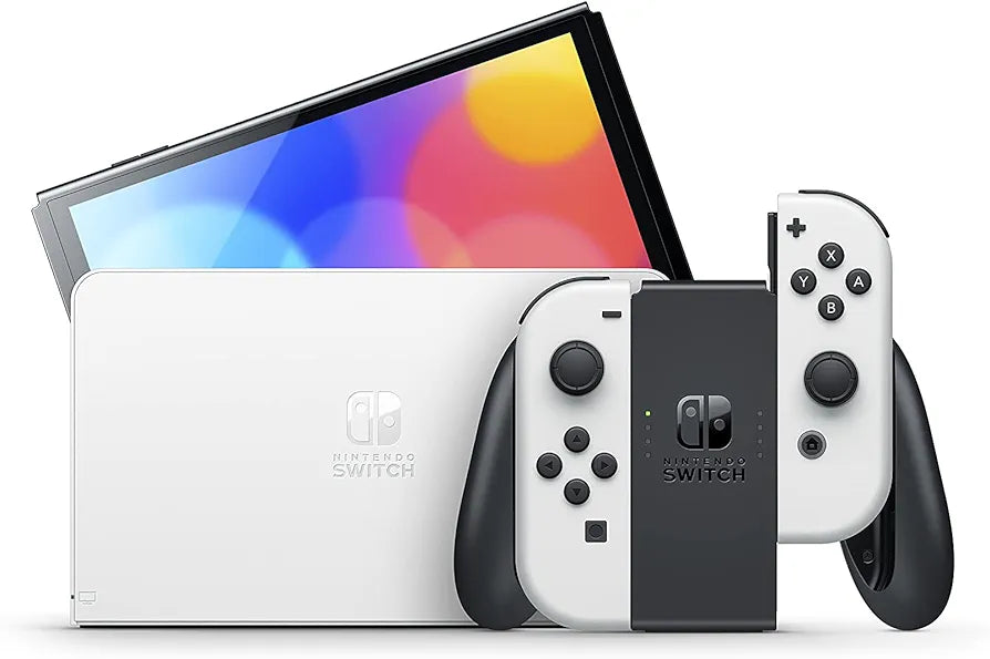 Gaming Console: Nintendo Switch OLED - White