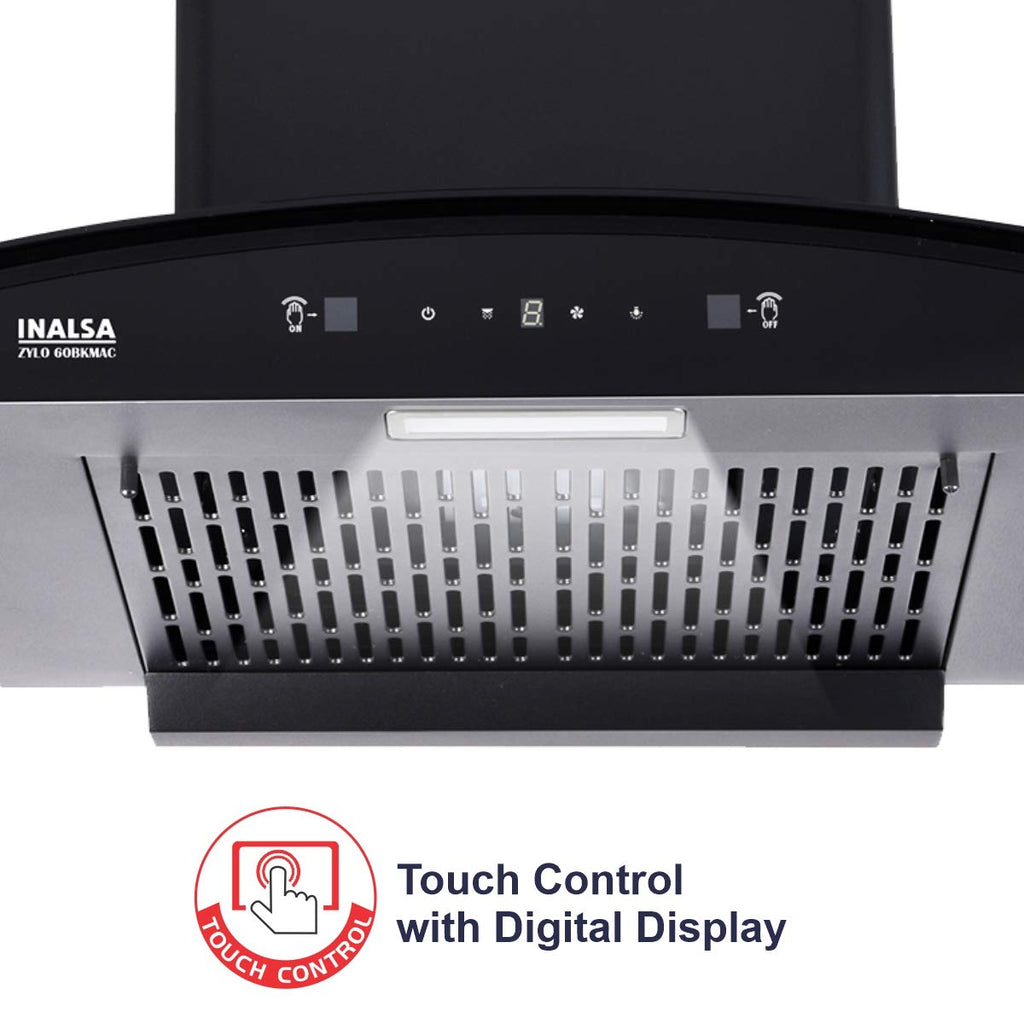Inalsa Cooker Hood Zylo 60BKMAC