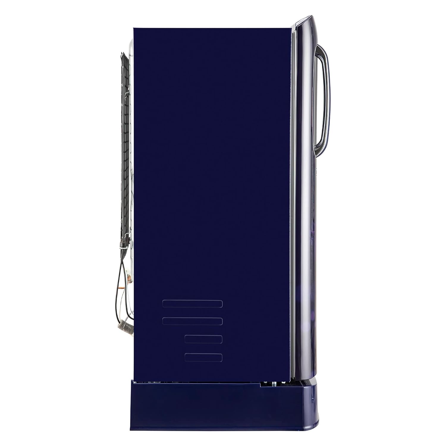 LG 185 L Direct Cool Single Door 5 Star Refrigerator with Base Drawer (Blue Ilan, GL-D201ABIU)
