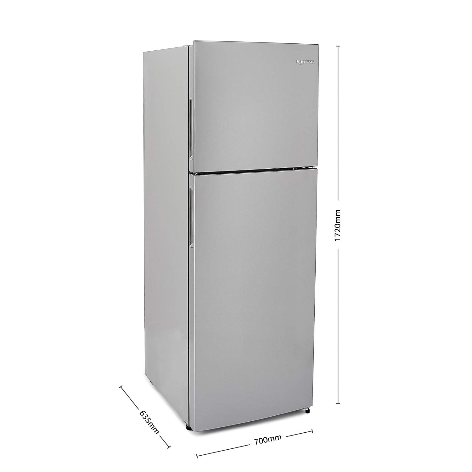 AmazonBasics 411 L 2 star Frost Free Double Door Refrigerator (Multi-airflow system, 2022 Model) (Minor Used)