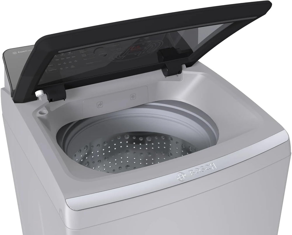 Bosch 8.0 kg 5 Star Fully-Automatic Top Loading Washing Machine (WOE802S7IN,Silver,ExpertCare)