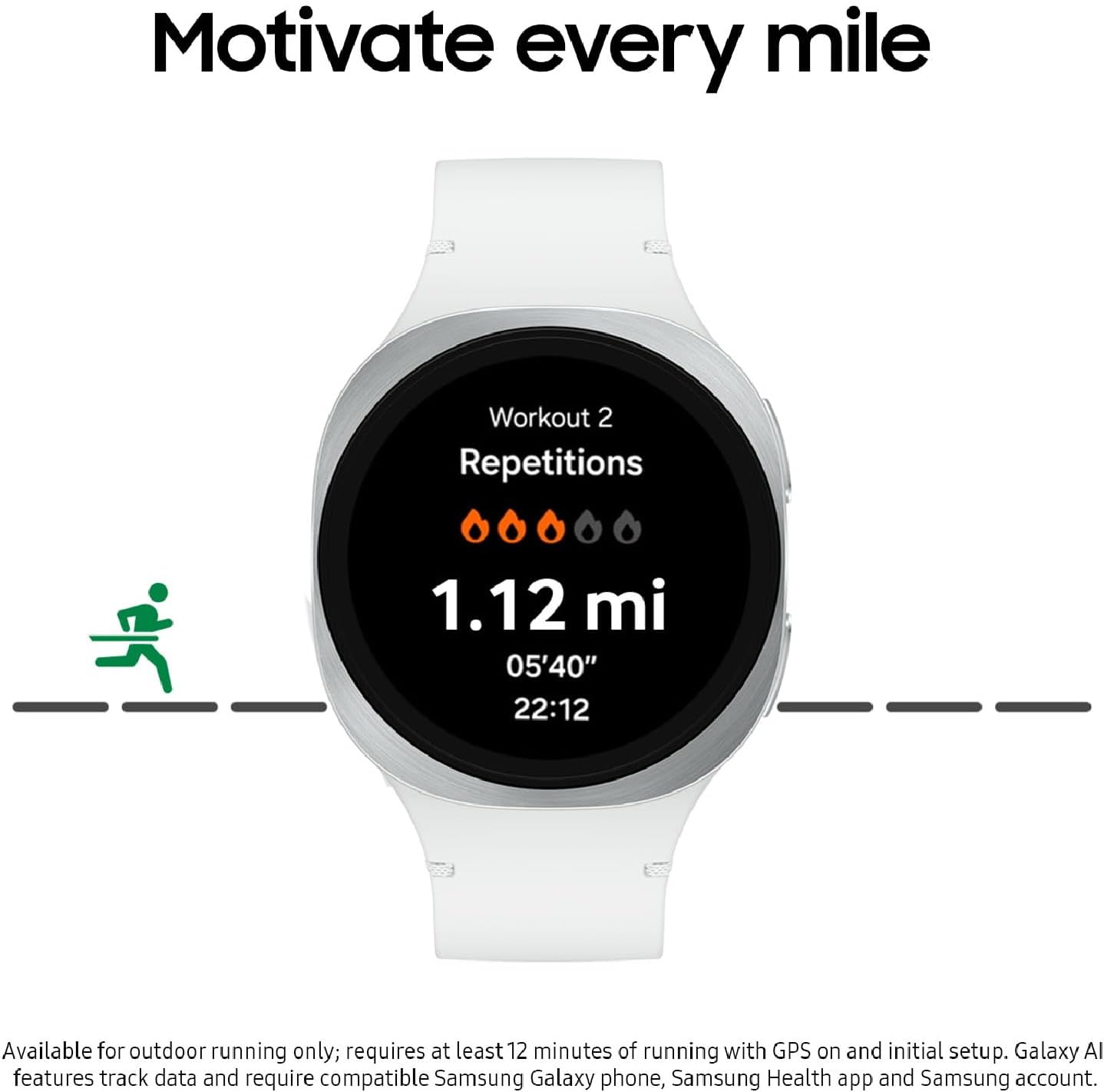 Samsung Galaxy Watch 8 (2025) 44mm Bluetooth Smartwatch, Cushion Design, Fitness Tracker, Sleep Coaching, Running Coach, Energy Score, Heart Rate Tracking