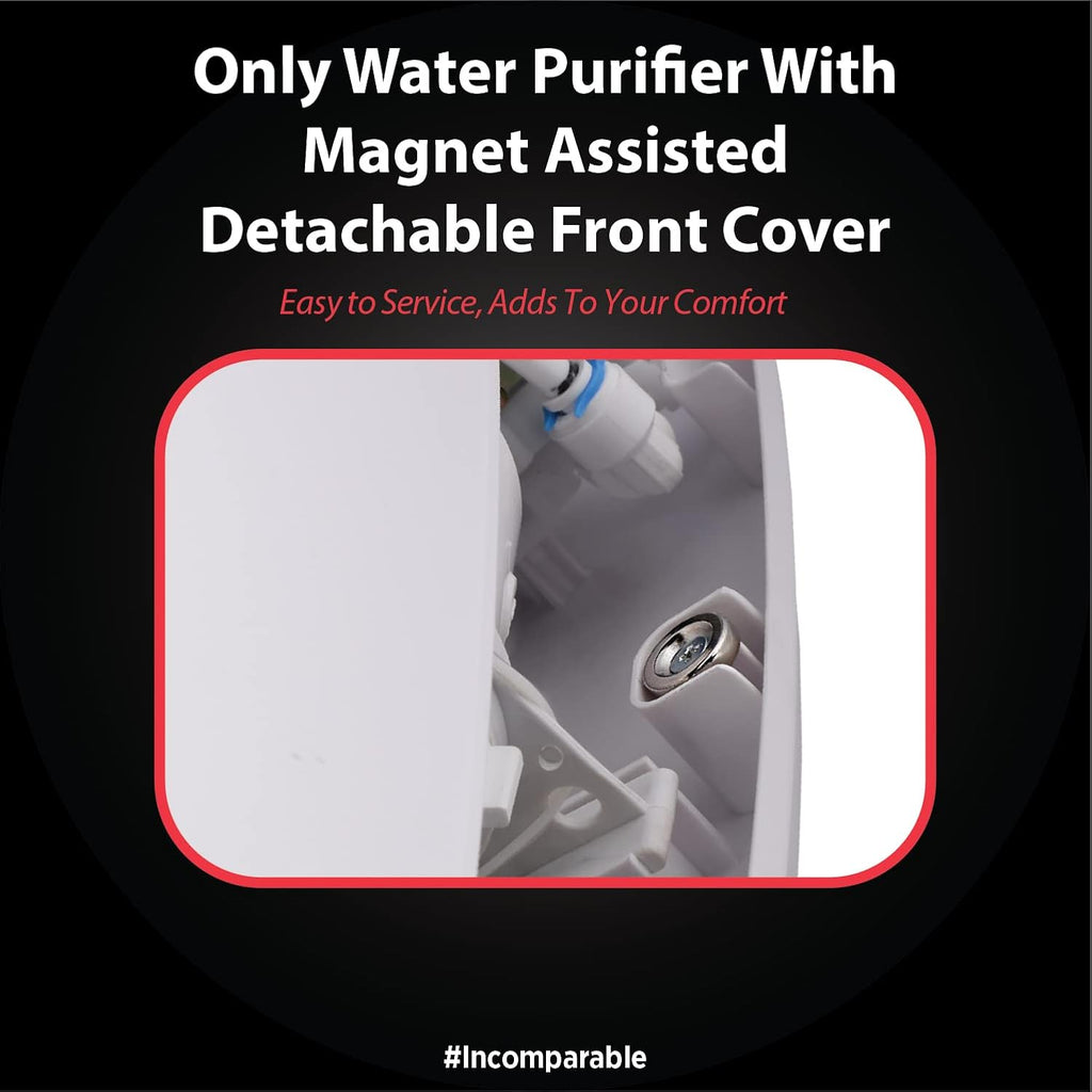 Hindware Calisto 7L RO + UV + UF Water Purifier, 6 stage purification (White)
