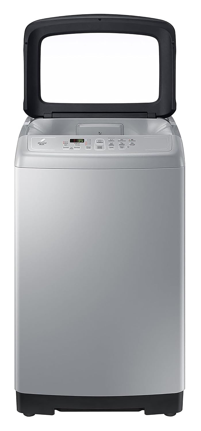 Samsung 7 kg Fully-Automatic Top Loading Washing Machine (WA70A4002GS/TL, Imperial Silver)