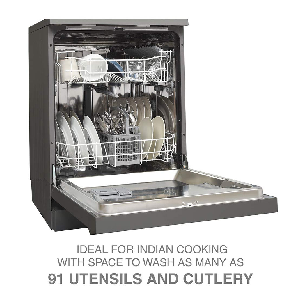 Godrej Eon Dishwasher, Steam Wash Technology,13 place setting, Perfect for Indian Kitchen, DWF EON VES 13Z STI GPGR