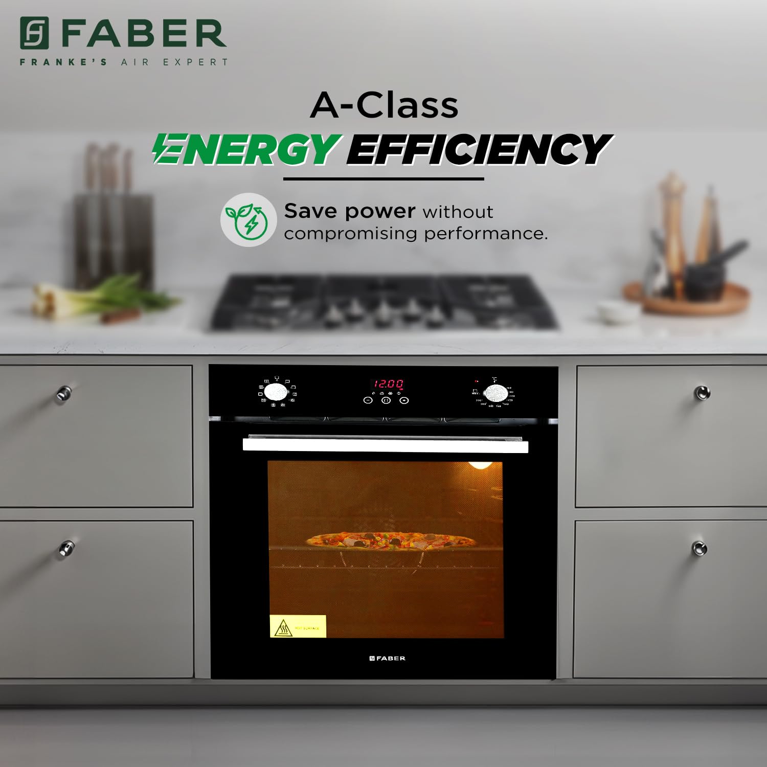 Faber 80 L Convection Microwave Oven (FBIO 80L 10F GLM, Black)
