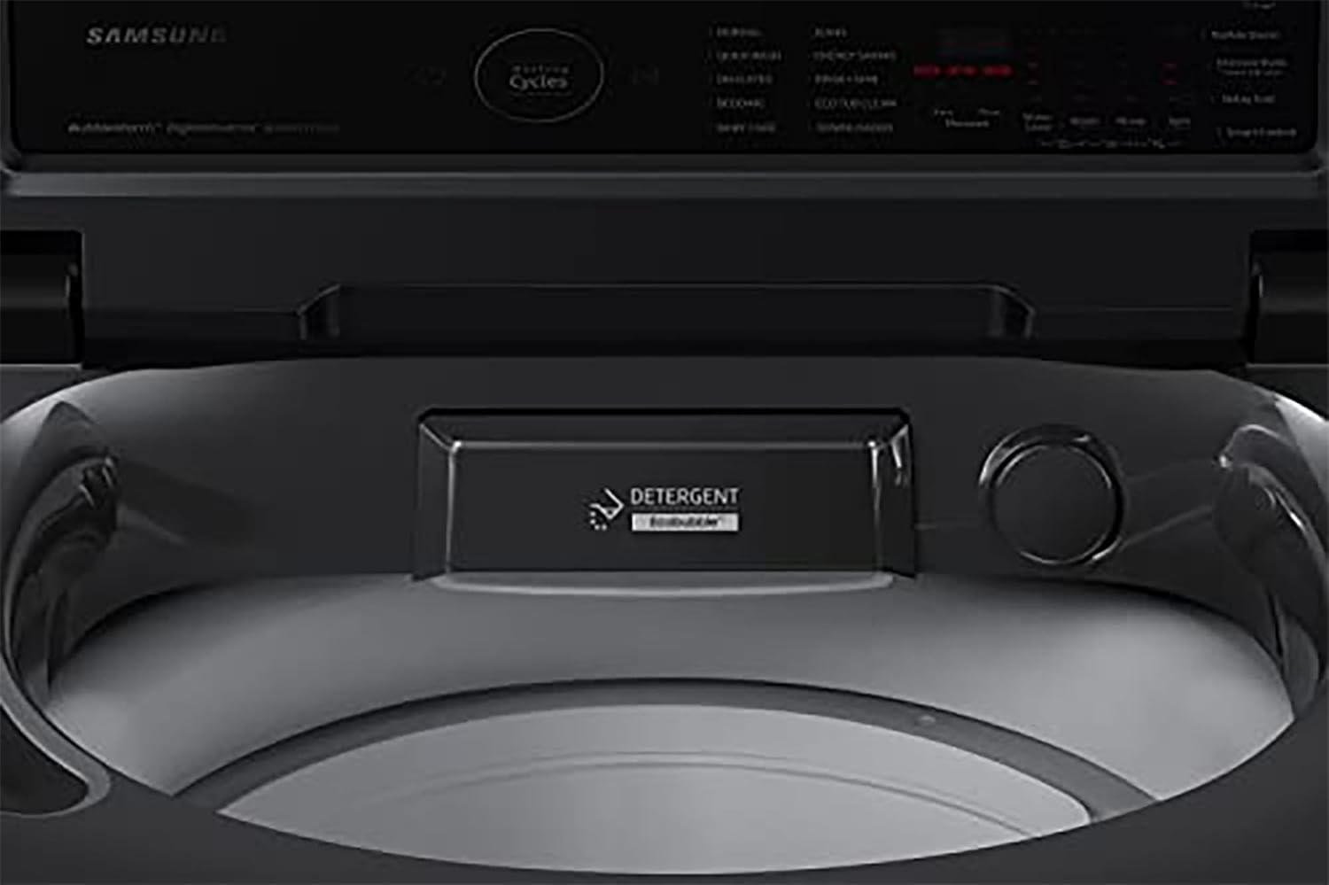 Samsung 9 kg 5 star, Ecobubble, Wi-Fi, Digital Inverter, Fully Automatic Top Load Washing Machine Grey (WA90BG4542BDTL)