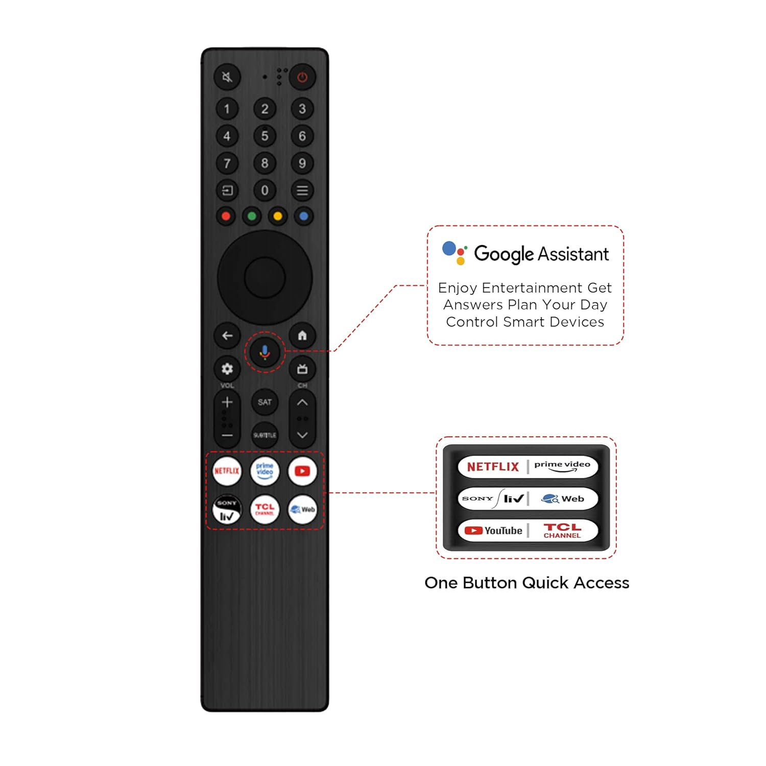 TCL 189 cm (75 inches) 4K UHD Smart QD-Mini LED Google TV 75C72K