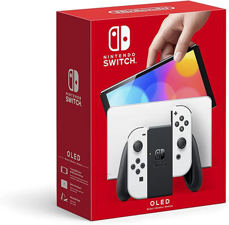 Gaming Console: Nintendo Switch OLED - White