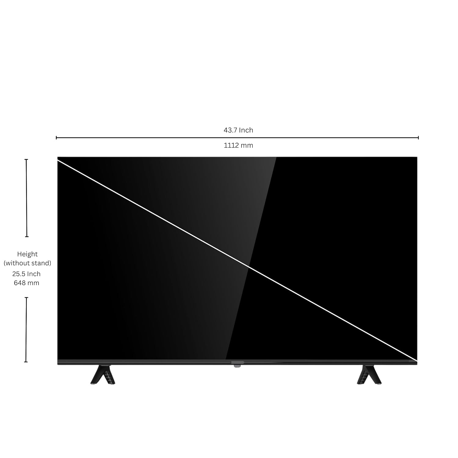 Salora 127 CM (50 INCHES) QLED 4K Ultra HD Smart Google TV, SLV-3505 GTV (Black) Brand New Seal Packed