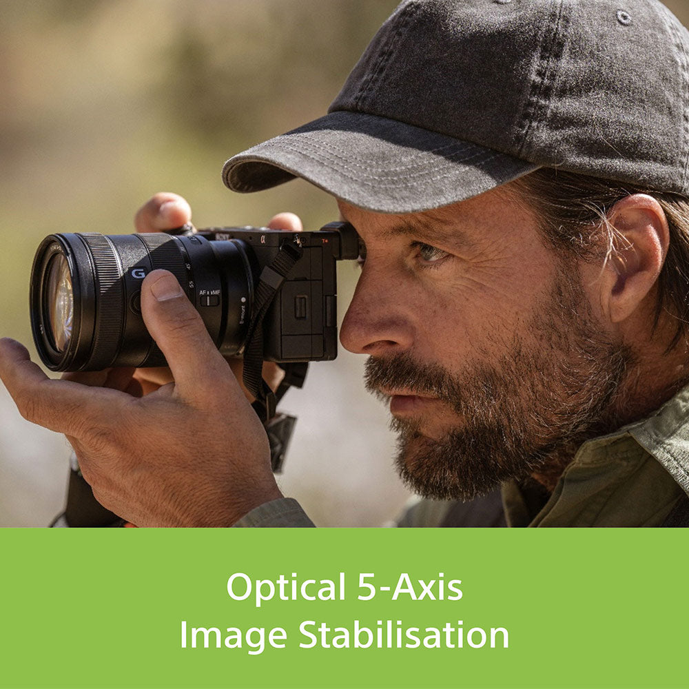 Sony Alpha ILCE-6700 APS-C Interchangeable-Lens Mirrorless Camera (Body Only) | Made for Creators | 26.0 MP | Artificial Intelligence based Autofocus | 4K 60p Recording - Black