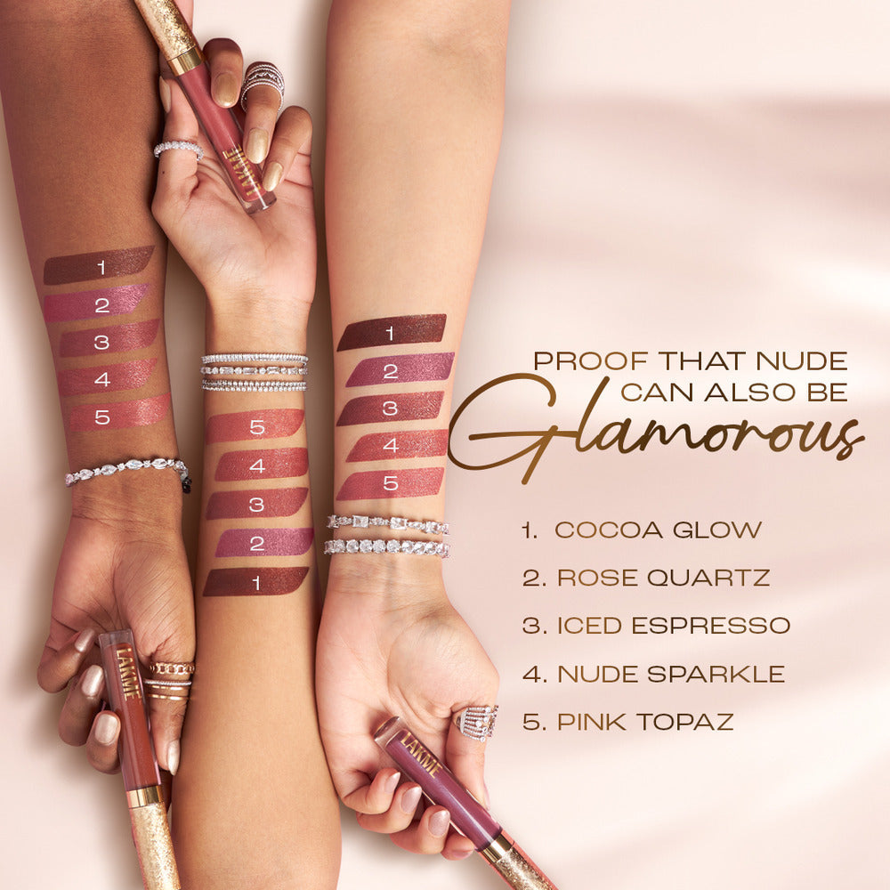 Lakmē Be-Jewel Shimmer Lip Liquid
