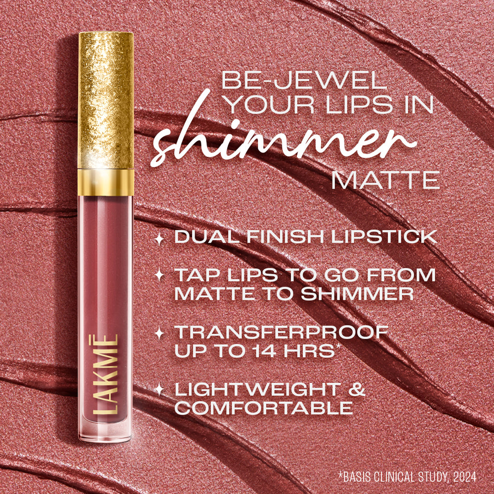 Lakmē Be-Jewel Shimmer Lip Liquid