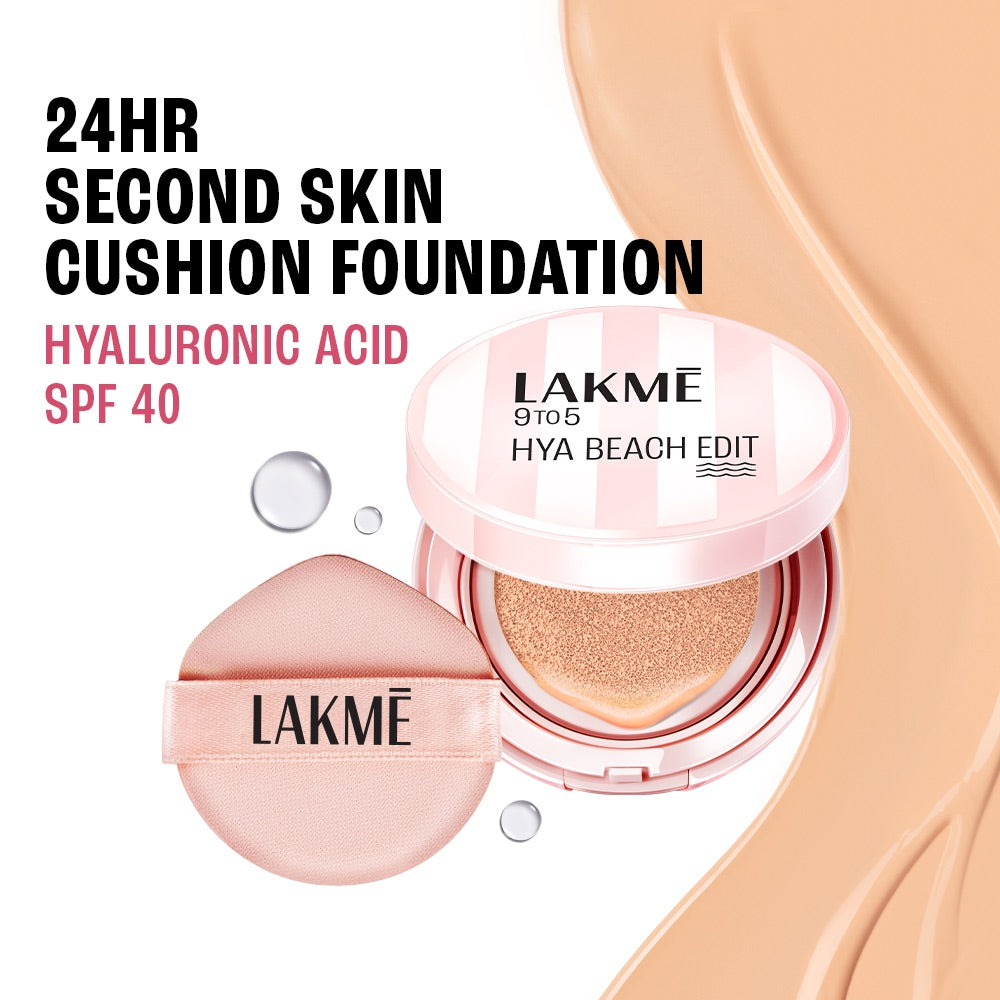 Lakmē 9to5 Hya Beach Edit Cushion Foundation