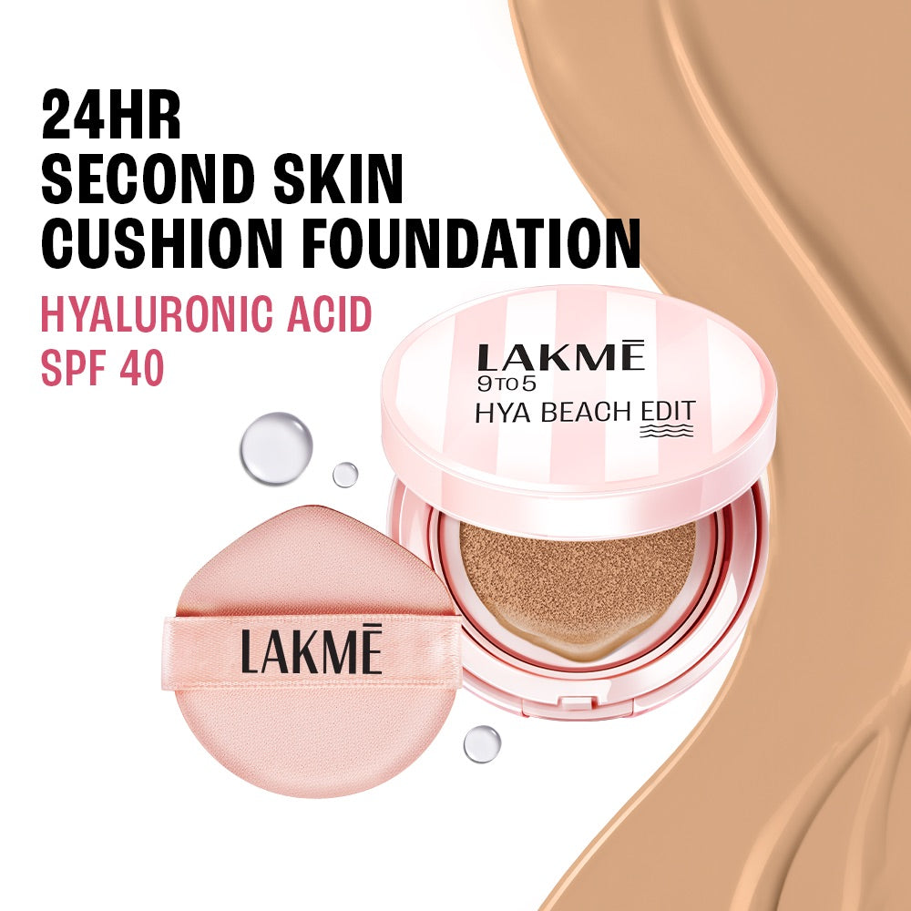 Lakmē 9to5 Hya Beach Edit Cushion Foundation