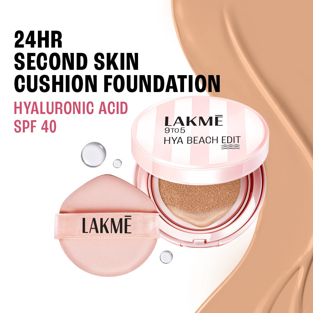 Lakmē 9to5 Hya Beach Edit Cushion Foundation