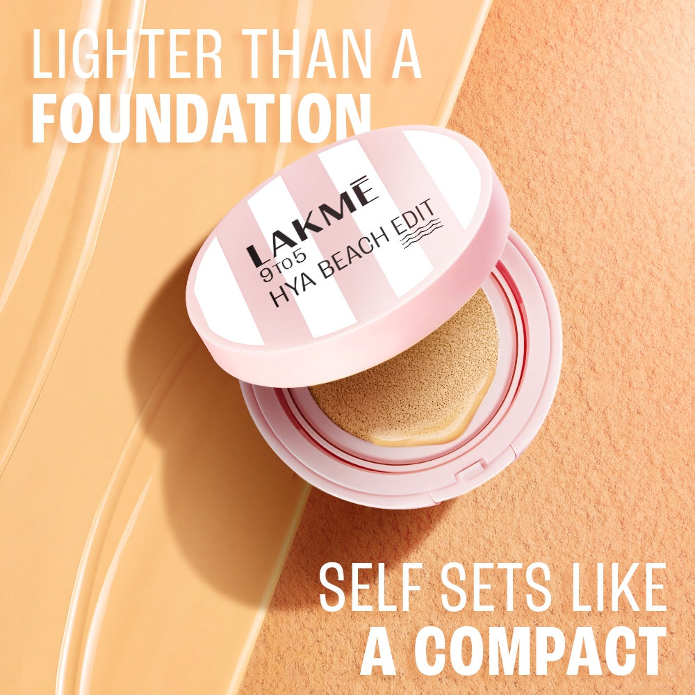 Lakmē 9to5 Hya Beach Edit Cushion Foundation