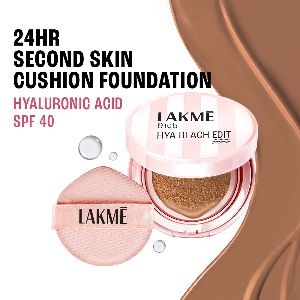 Lakmē 9to5 Hya Beach Edit Cushion Foundation