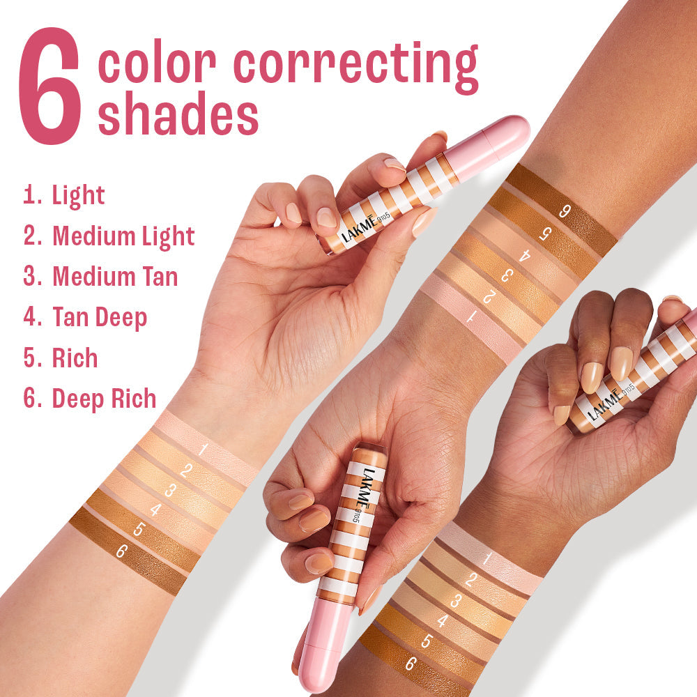 Lakmē 9to5 Hya Beach Edit SPF Corrector + Concealer