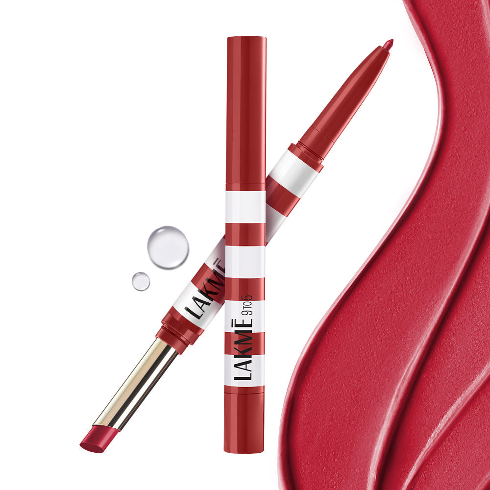 Lakmē 9to5 Hya Beach Edit Lipstick + Liner Duo