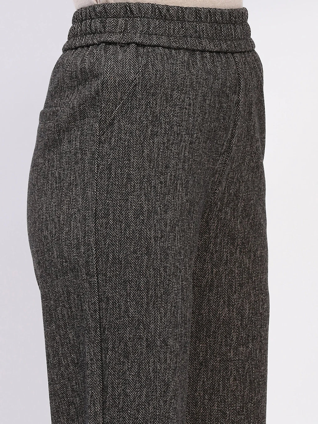 Pinstripe Chevron Winter Lower