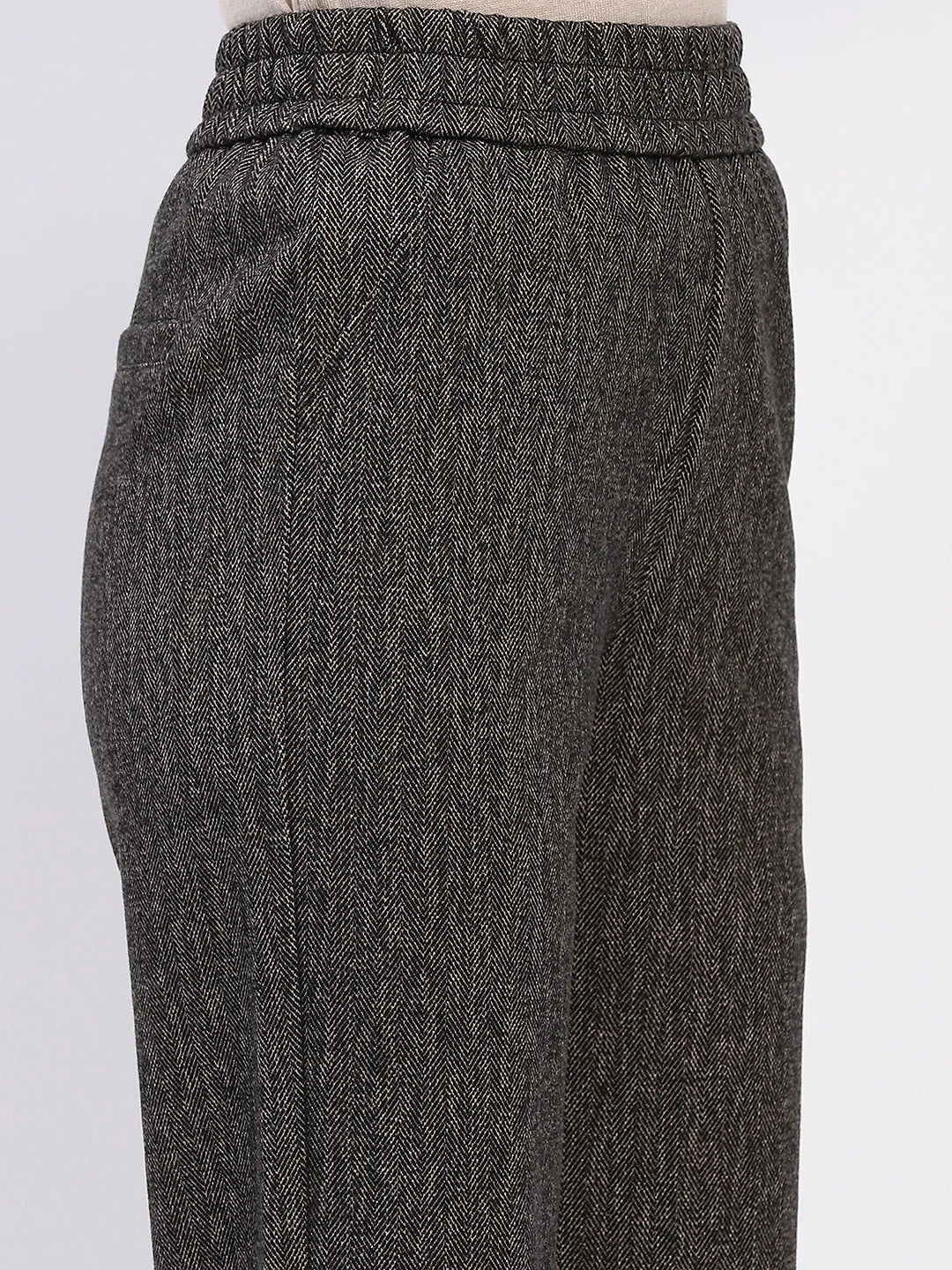 Pinstripe Chevron Winter Lower
