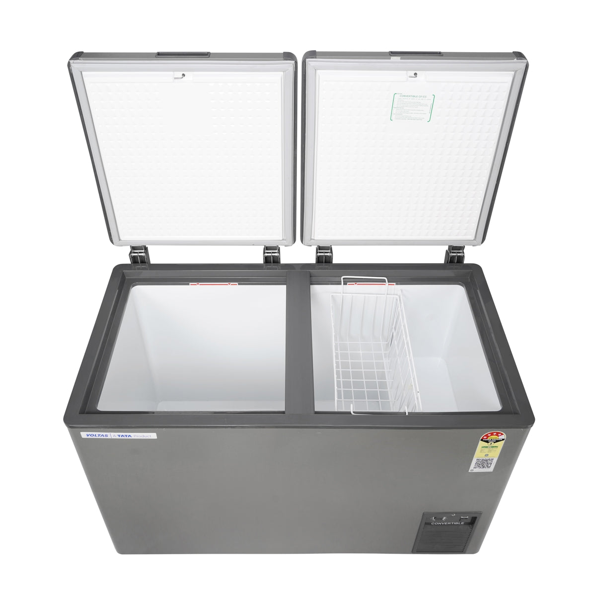 Voltas Hard Top Convertible - Double Door 295 Litres, 4 Star