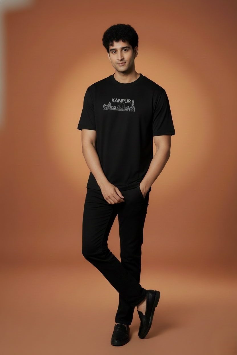 Men Printed Regular Cotton T-Shirt