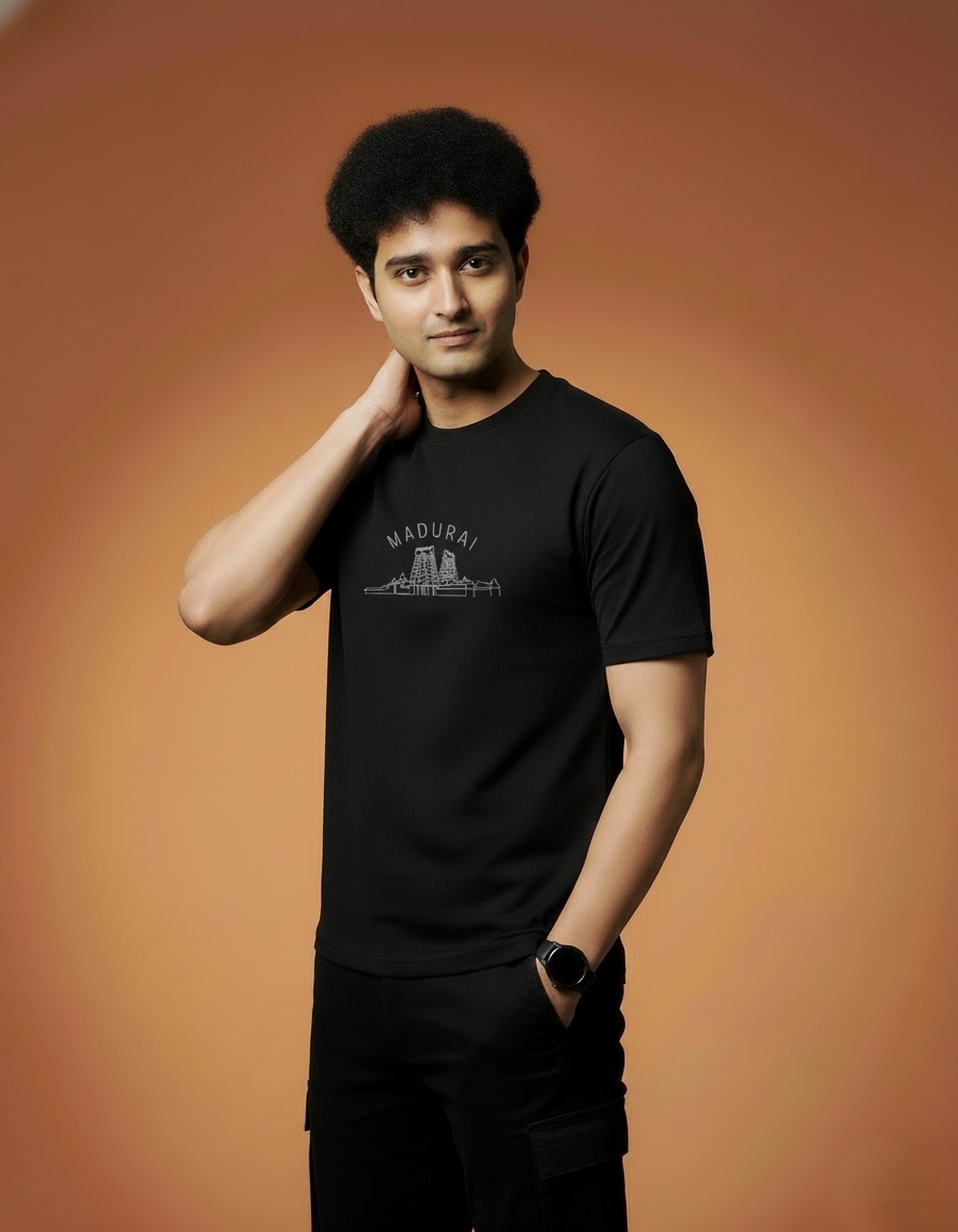 Men Printed Regular Cotton T-Shirt