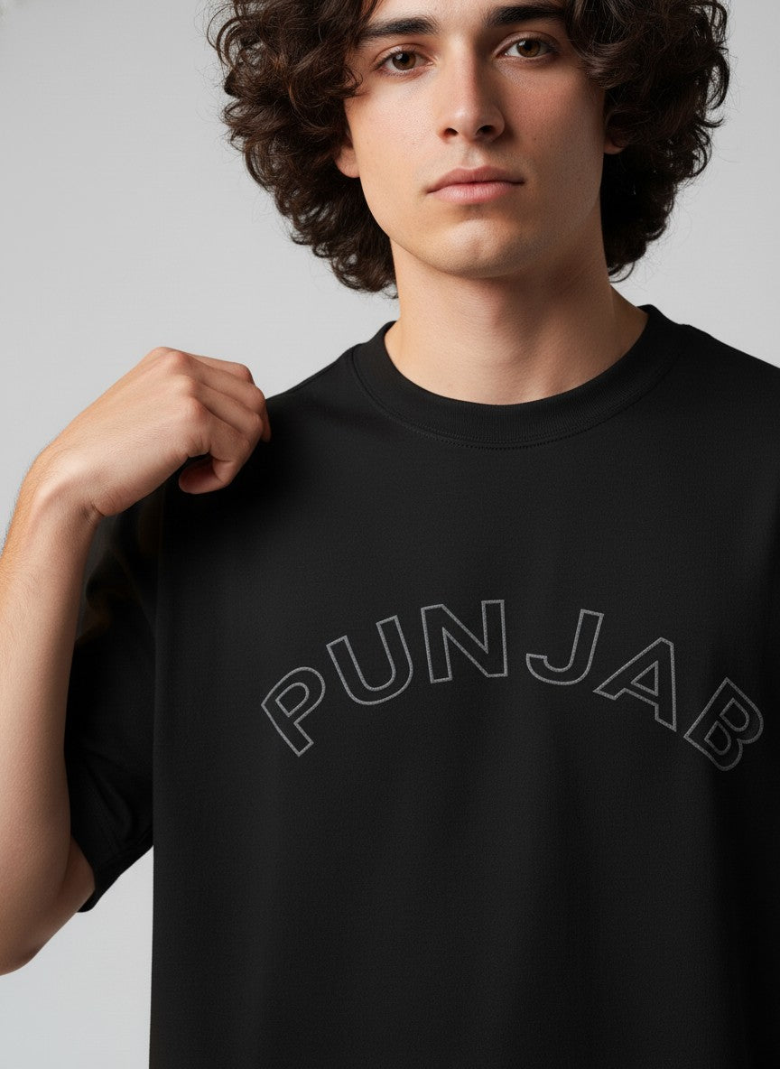 Men Printed Cotton Oversized T-Shirt