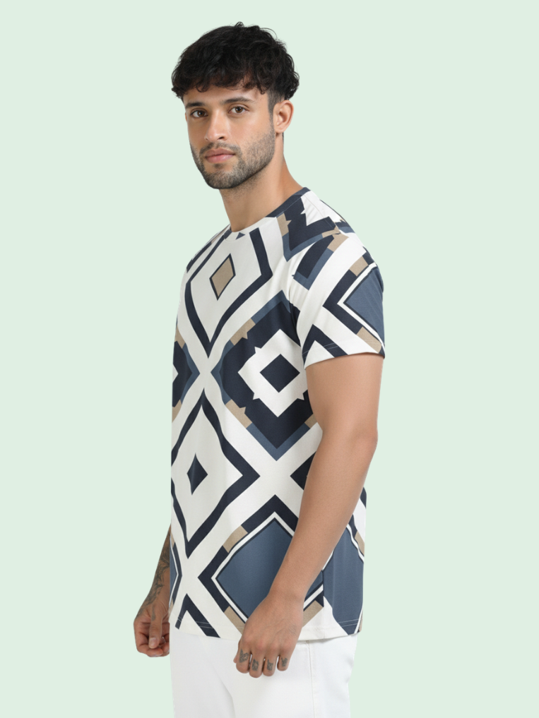 Men All-Over Cotton T-Shirt