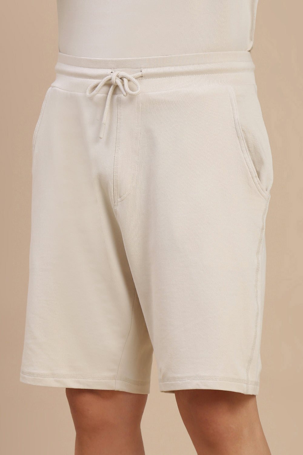 Men Beige Singlet Comfort T-Shirt