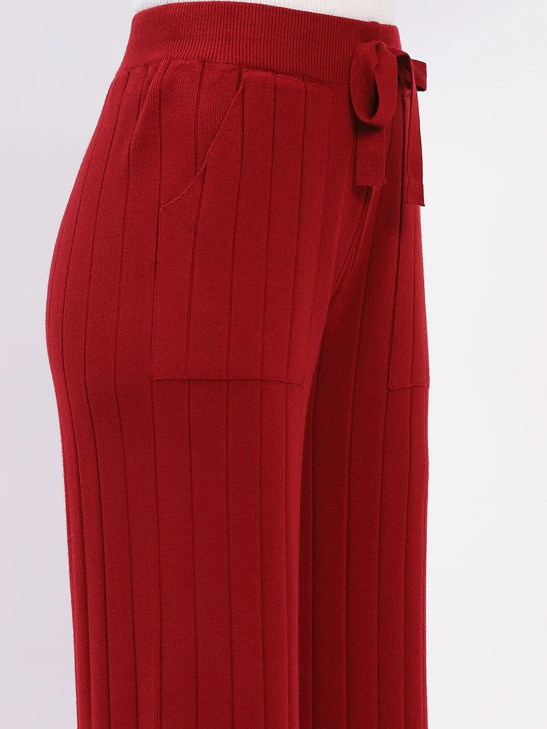 Effortless Winter Knit Pants