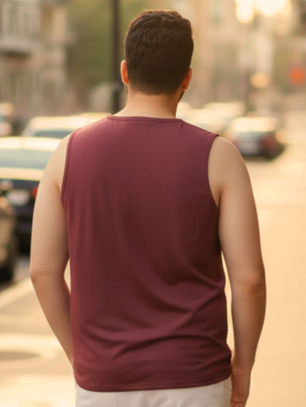 Men Maroon Printed GYM T-shirt