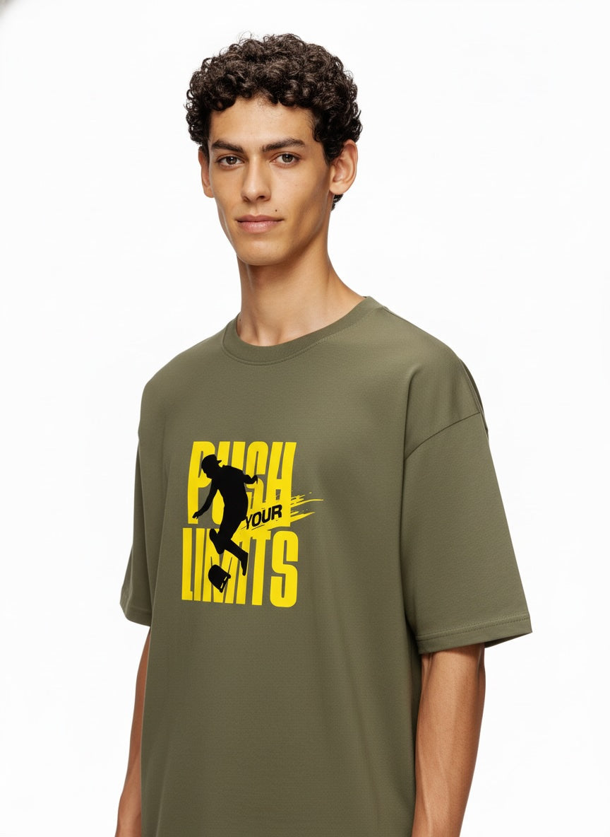 Men Oversized Cotton T-Shirt