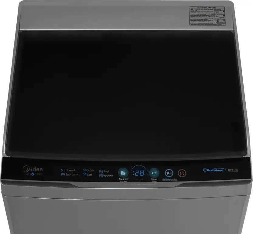 Midea 7 kg 5 Star Fully Automatic Top Load Washing Machine Grey  (MA100W70/G-IN)