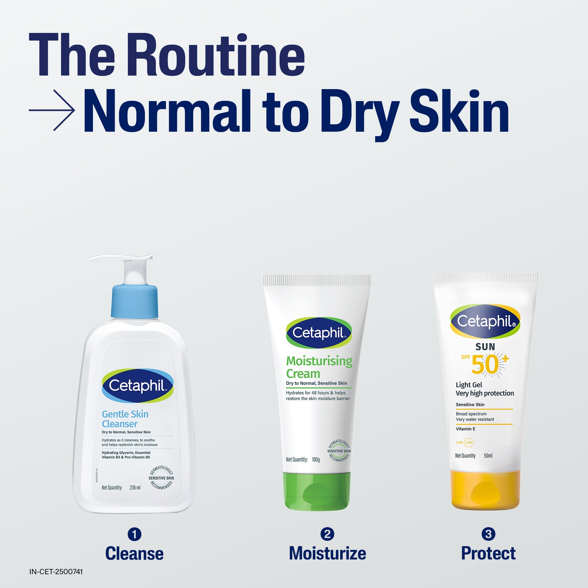 Cetaphil Moisturising Cream 100 g for dry to normal, sensitive skin