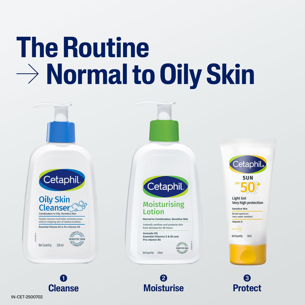 Cetaphil Oily Skin Cleanser 236 ml | Dermat Recommended