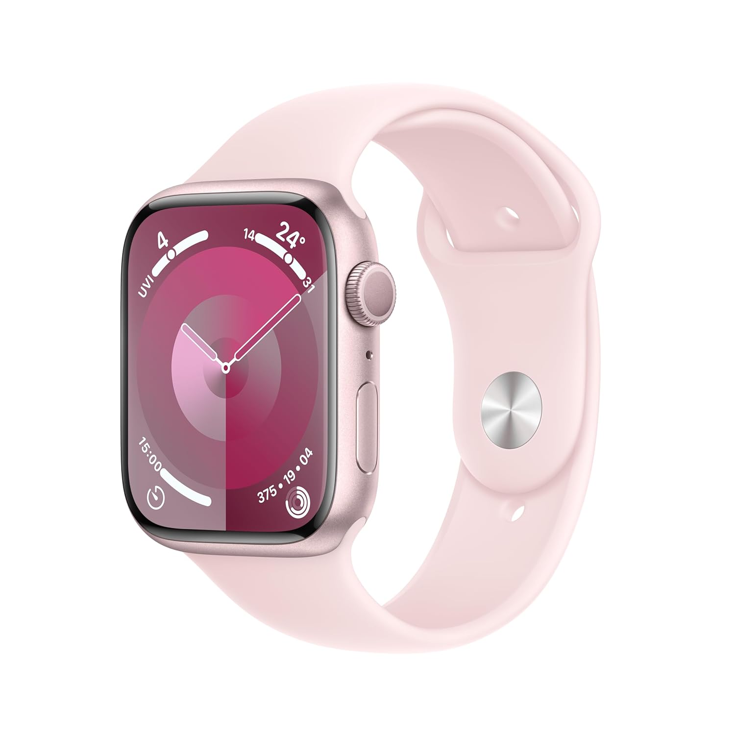 Apple Watch Series 9 Smart Watch with Aluminium Case & Sport Band | 45mm