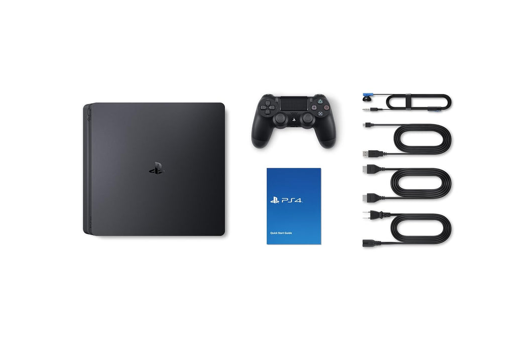 PS4 1TB Slim console (Games Included : Grand theft Auto V /Days Gone/God of War/Fortnight Voucher /PSN 3 Month Inside the Box