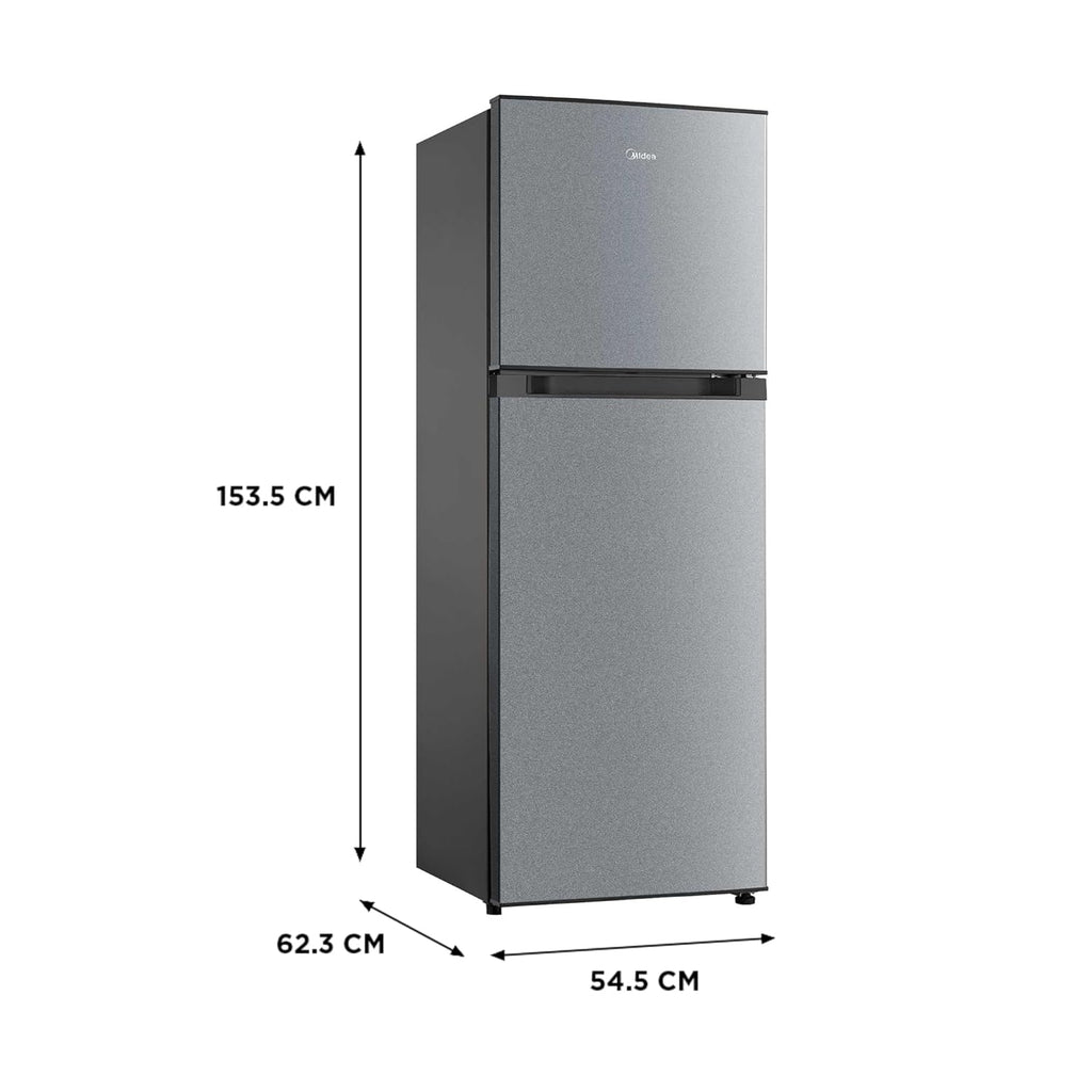Midea, Convertible, Net Capacity 233 L, Real Inverter, 2 Star, Crystal Silver,MDRT359FGI50