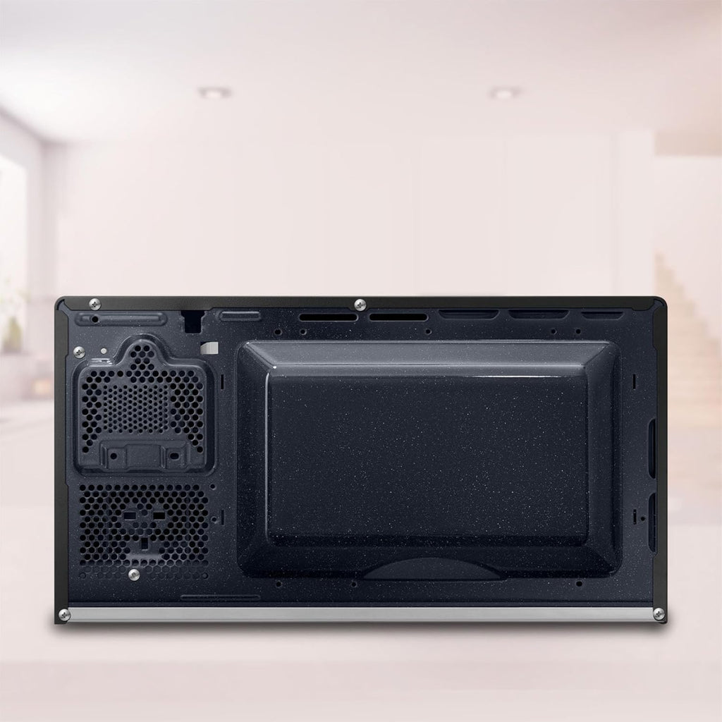 Samsung 23 L Solo Microwave Oven (MS23A3513AK/TL, Black, Auto Cook Programs, Child Safety Lock, Memory Feature, Deodorization, Ceramic Enamel Cavity with 10 year warranty)